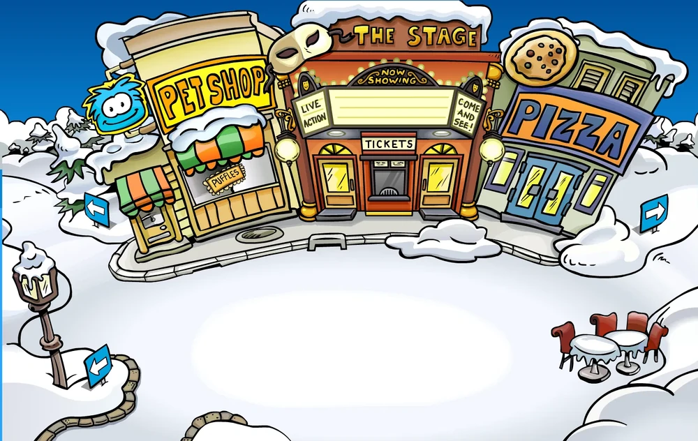 Club Penguin Plaza